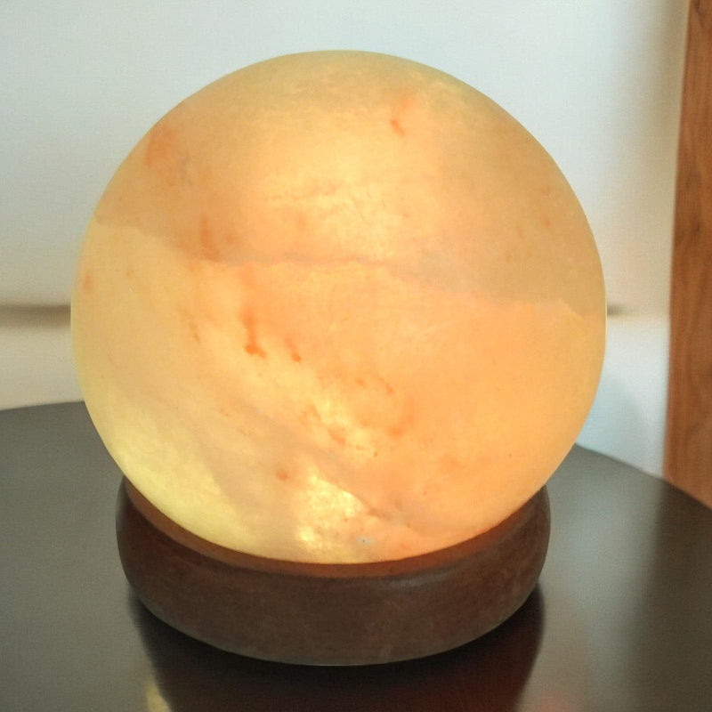 tooltime.co.uk Himalayan Crystal Salt Lamp USB Natural Himalayan Crystal Rock Salt Table Lamp with Colour Changing LED Light