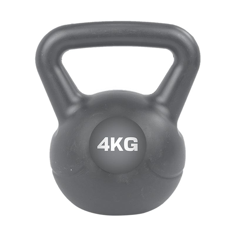 tooltime.co.uk Kettlebell Kettlebell Weights 2kg 4kg or 6kg Home Fitness Workout | Grey or Pink