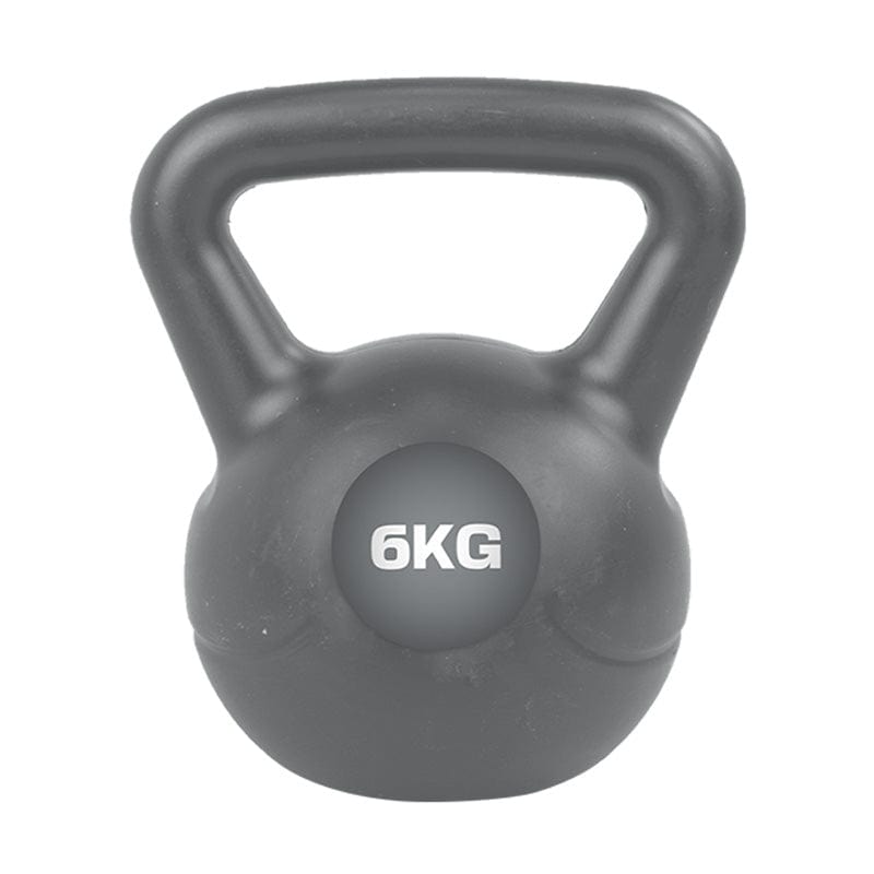 tooltime.co.uk Kettlebell Kettlebell Weights 2kg 4kg or 6kg Home Fitness Workout | Grey or Pink