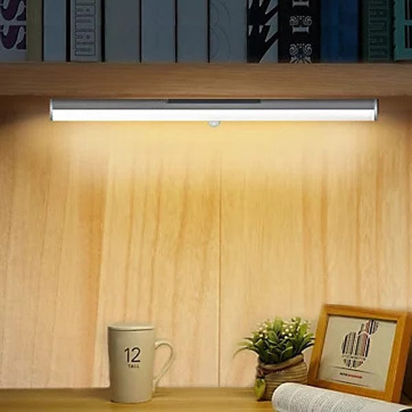 tooltime.co.uk LED Light Bar 8 LED Light Bar with PIR Motion Sensor | Wireless Under Cabinet Lighting