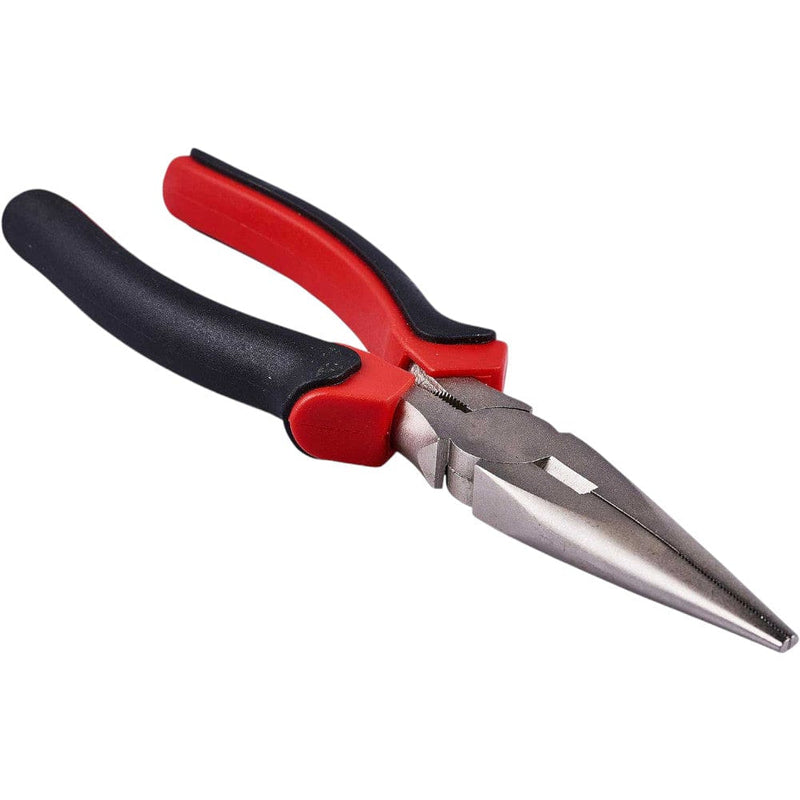 tooltime.co.uk Long Nose Pliers PRO Heavy Duty 8" 200mm - Soft Grip