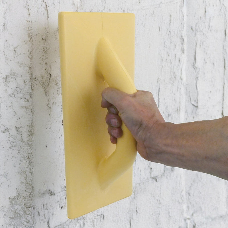 tooltime.co.uk Plastering Float Lightweight Poly Plastering Float for Rendering Smoothing and Screeding 350mm x 150mm