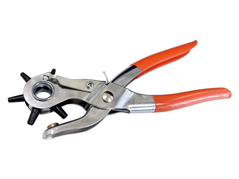 tooltime.co.uk Punch Pliers Revolving Hole Punch Pliers for Leather, Canvas Plastic and Textiles | 2mm - 4.5mm