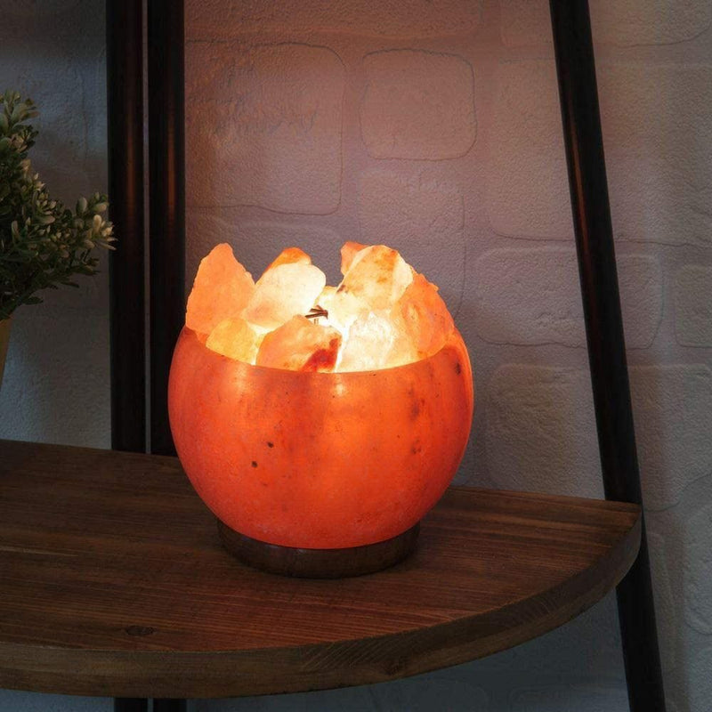 tooltime.co.uk Rock Salt Table Lamp Natural Himalayan Crystal Rock Salt Table Lamp Air Purifier