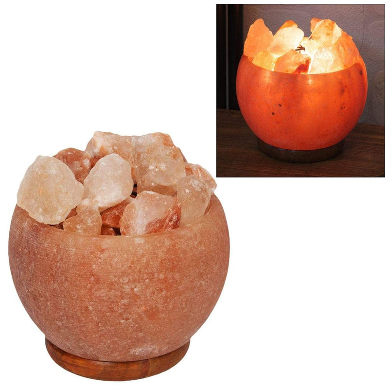 tooltime.co.uk Rock Salt Table Lamp Natural Himalayan Crystal Rock Salt Table Lamp Air Purifier