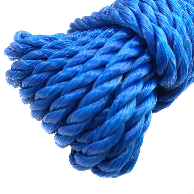 tooltime.co.uk Utility Rope Multipurpose Polypropylene Rope Shank 6mm x 15m