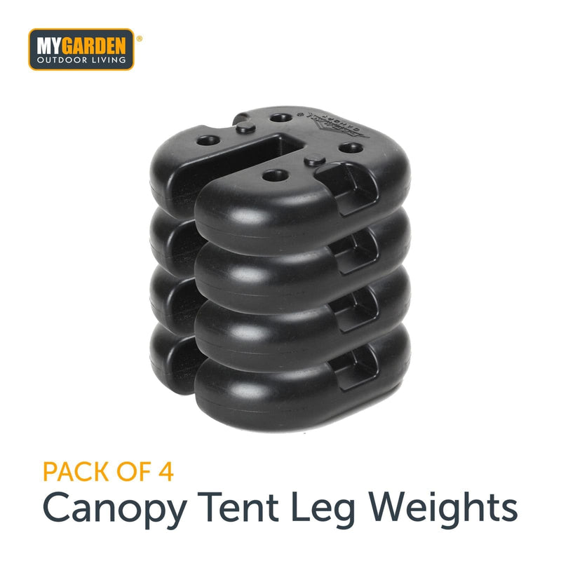 tooltime-DGI Canopy Leg Weights 4 Piece Canopy Leg Weights for Gazebos, Marquees and Market Stalls