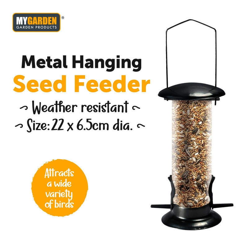 tooltime-DGI Metal Bird Hanging Seed Feeder