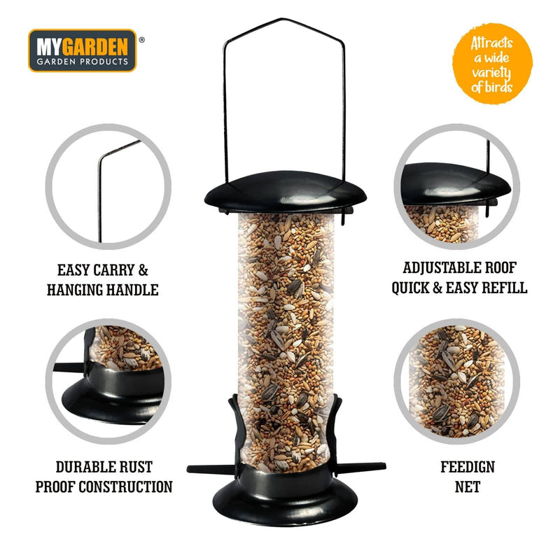 tooltime-DGI Metal Bird Hanging Seed Feeder