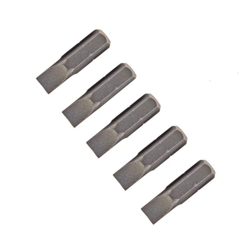 tooltime Drill & Screwdriver Bits Slotted Bits (5Pack)