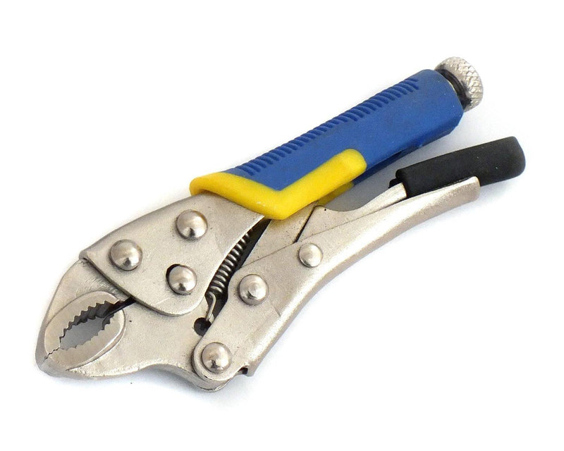 tooltime-E Mini Welding C Clamps Locking Mole Vice Grip Wrench Pliers Welding Clamps Mini Adjustable C-Clamp 3Pc