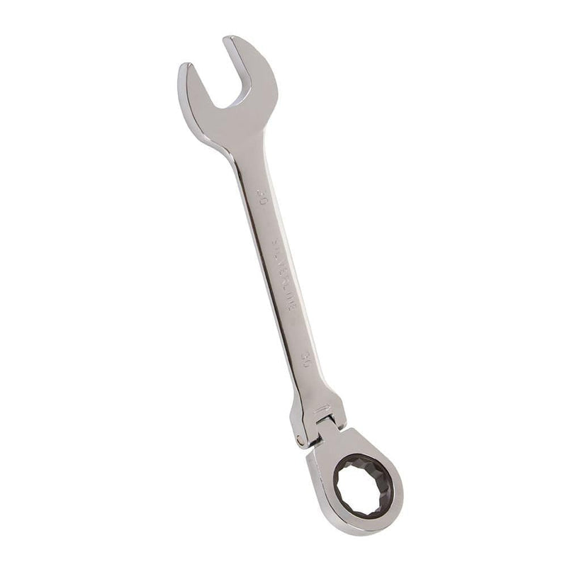 tooltime Gift +  30Mm Flexi Ratchet Spanner Silverline 918548 Flexible Head Qdmt-918548Tt