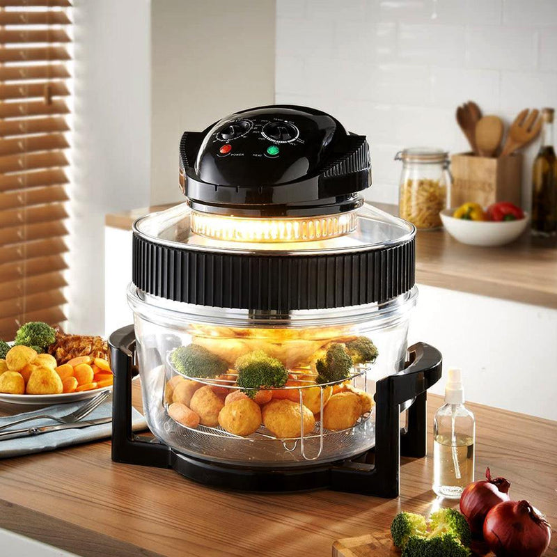 tooltime halogen oven LGE 17L 1400W MULTI FUNCTION HALOGEN OVEN COOKER SELF CLEANING LOW FAT AIR FRYER