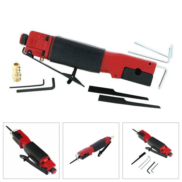 tooltime HIGH SPEED RECIPROCATING PNEUMATIC AIR BODY CUT OFF SAW + 2 BLADES CUTTING TOOL