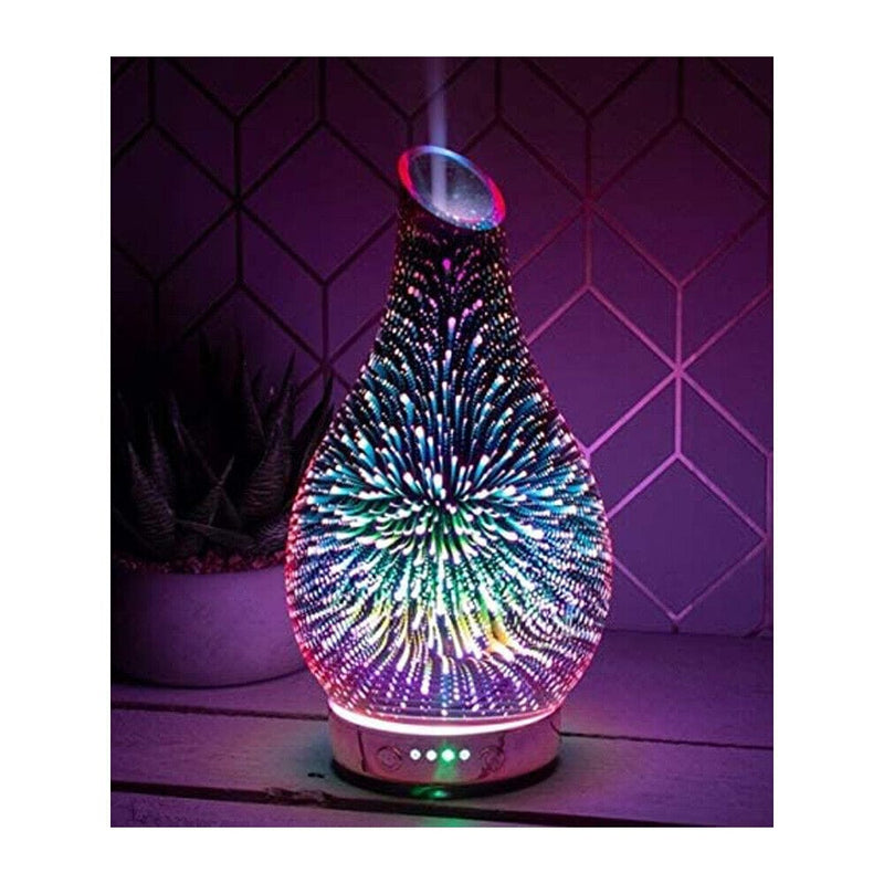 tooltime Humidifiers Aroma Lamp Humidifier Scented Oil Diffuser Colour Changing - Choice Of Design