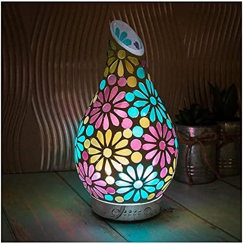 tooltime Humidifiers Aroma Lamp Humidifier Scented Oil Diffuser Colour Changing - Choice Of Design