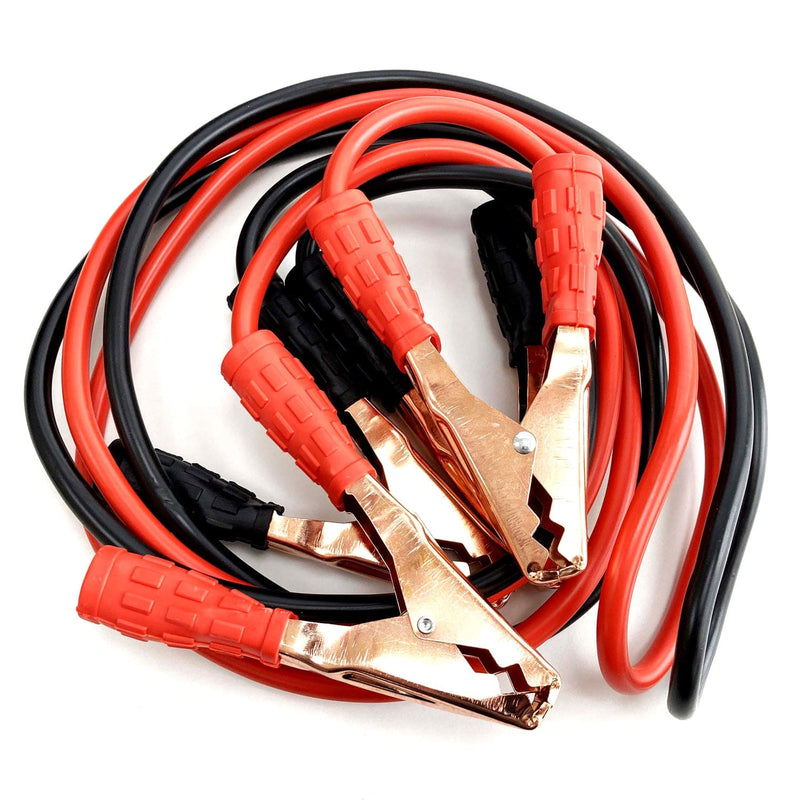 tooltime Jump Leads 2.5 Metre Jump Leads Heavy Duty 400 Amp Car Van Battery Booster Starter Cables