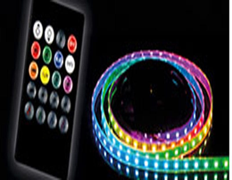 tooltime Light Sound Reactive LED Strip Multi-Color Led Multicolor Remote