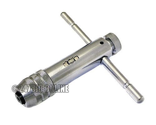 tooltime M5 - M12 2 Way Reversible Ratchet Tap Wrench Handle