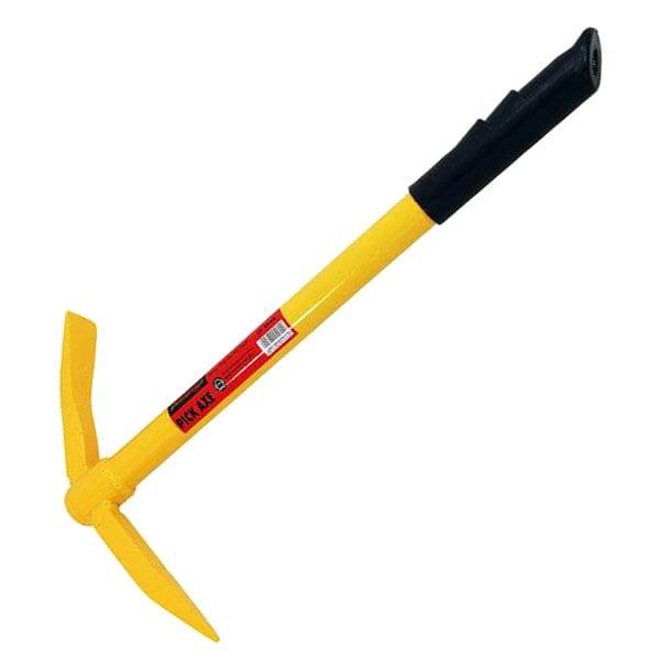 tooltime Mini Mattock Pick Axe Mini Pick Axe Mattock Micro Pickaxe 440mm Soft Grip Garden Gardening Hand Tool