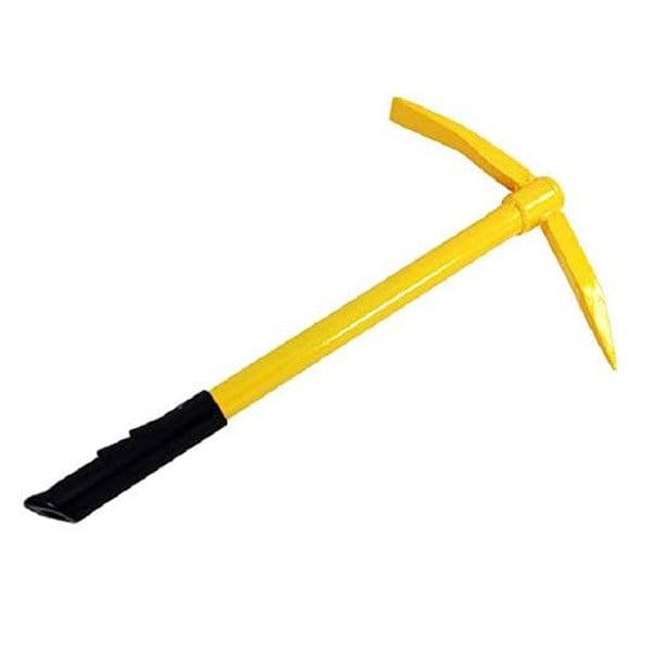 tooltime Mini Mattock Pick Axe Mini Pick Axe Mattock Micro Pickaxe 440mm Soft Grip Garden Gardening Hand Tool