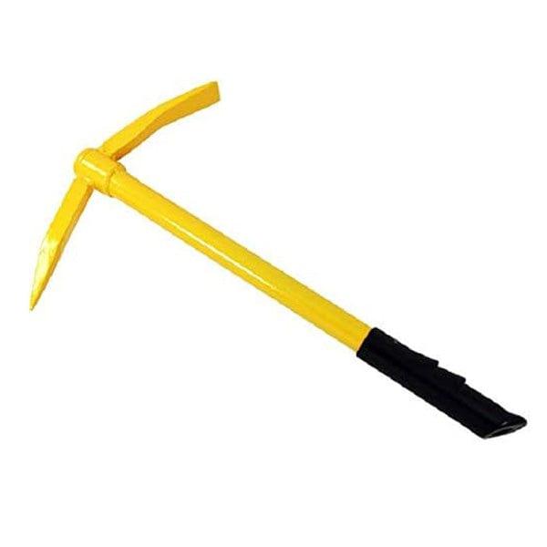 tooltime Mini Mattock Pick Axe Mini Pick Axe Mattock Micro Pickaxe 440mm Soft Grip Garden Gardening Hand Tool