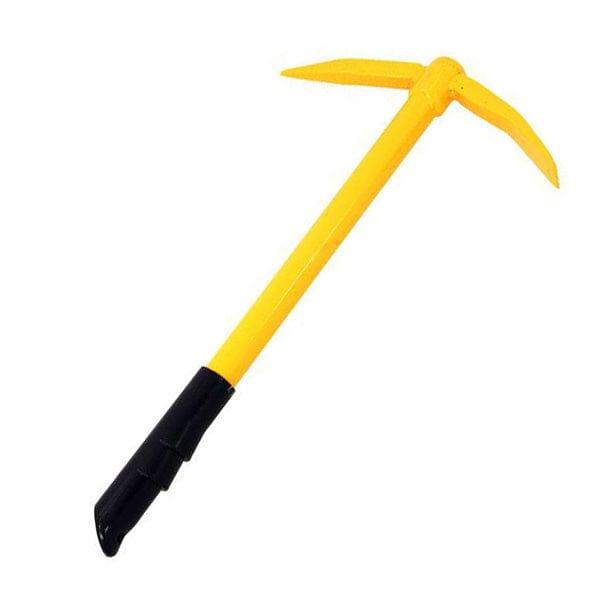 tooltime Mini Mattock Pick Axe Mini Pick Axe Mattock Micro Pickaxe 440mm Soft Grip Garden Gardening Hand Tool