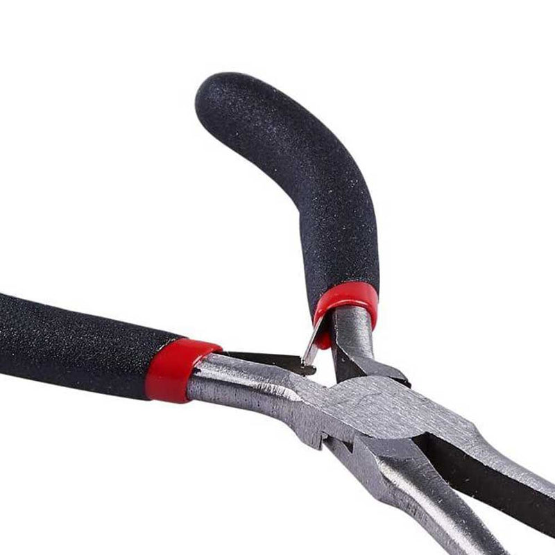 tooltime mini pliers Mini Needle Nose Pliers Extra Long Electronics Hobby Craft Diy 140mm