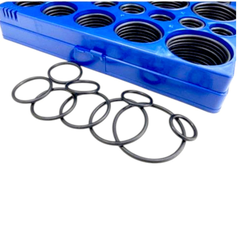 tooltime O-Ring KIt O Ring Rubber Seals Tap Valve Washers Hydraulic Plumbing 419pc Oring O-Ring Set