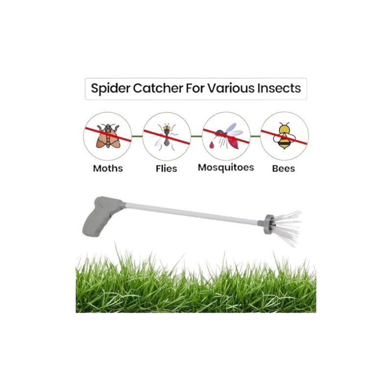 tooltime Spider Catcher Spider & Bug Catcher Easily Remove Insects Extra Long Humane Grey Pink