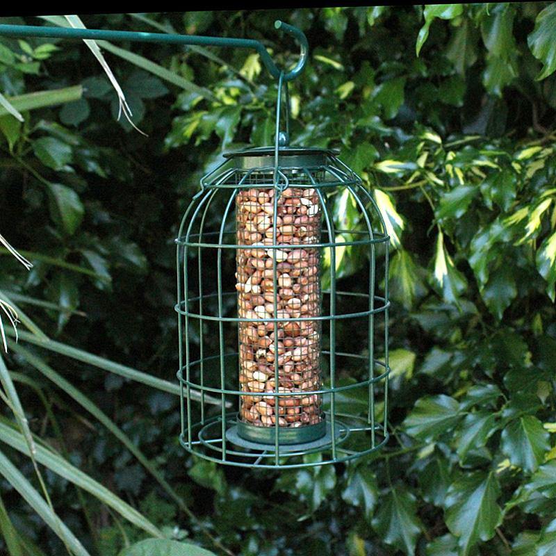 tooltime Squirrel Proof Hanging Garden Wild Bird Feeders - Seeds Peanuts Fat Balls