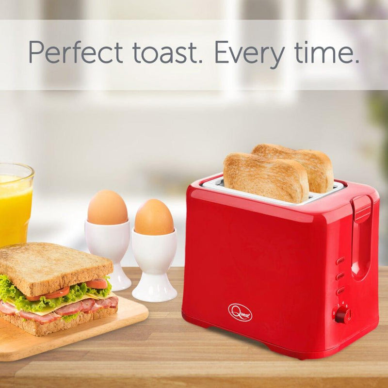 tooltime Toasters Toaster 2 Or 4 Slice Cool Touch Variable Browning Crumb Tray - Choice Of Colour