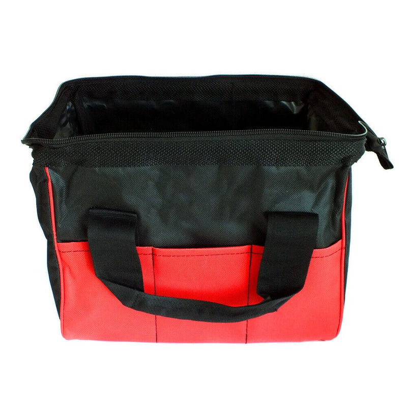 tooltime Toolbag 300Mm 12" Heavy Duty 6 Pocket Nylon Tool Bag Zip Up Holdall Toolbag Tool Storage