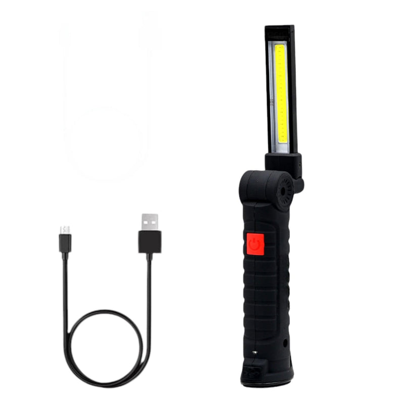 tooltime Torch Led Work Light Torch 3w Usb Rechargeable Cordless Inspection Lamp