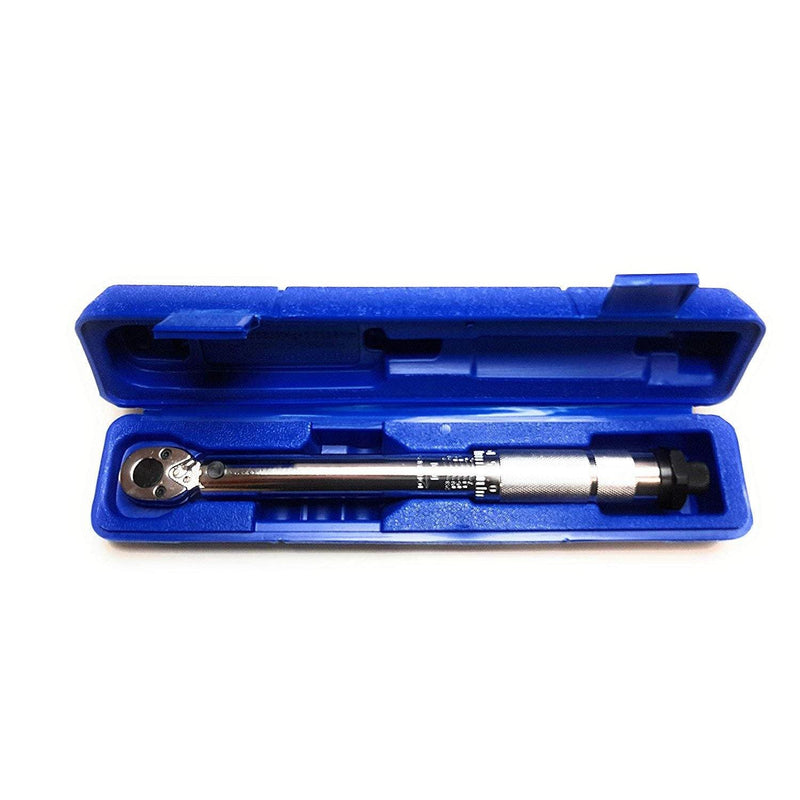 tooltime Torque Wrench 3/8" Drive Dr Steel Torque Wrench 5-25nm Ratchet Garage + Storage Carry Case