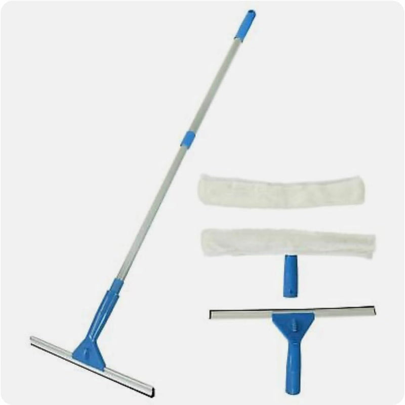 tooltime window cleaner Telescopic Extendable Window Cleaner Cleaning Squeegee Pole Washing