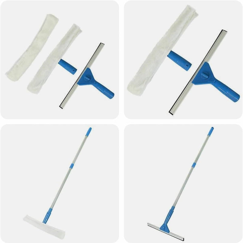 tooltime window cleaner Telescopic Extendable Window Cleaner Cleaning Squeegee Pole Washing