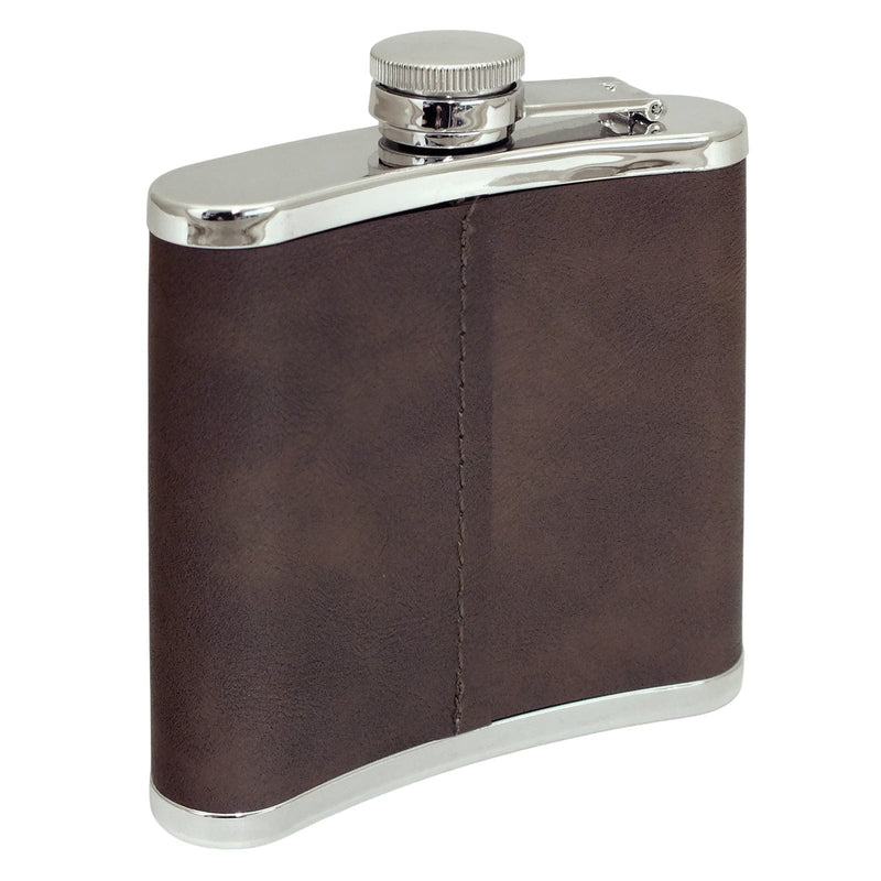 Top Bloke Hip Flask 125ml Hip Flask Christmas Gift for Men | Choice of 14 Mottos