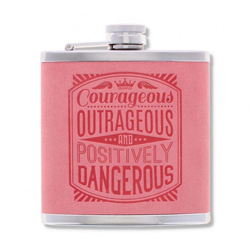 Top Bloke Hip Flask 125ml Hip Flask Christmas Gift for Men | Choice of 14 Mottos