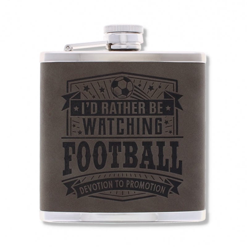 Top Bloke Hip Flask 125ml Hip Flask Christmas Gift for Men | Choice of 14 Mottos