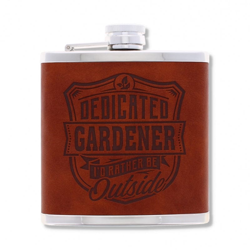 Top Bloke Hip Flask 125ml Hip Flask Christmas Gift for Men | Choice of 14 Mottos