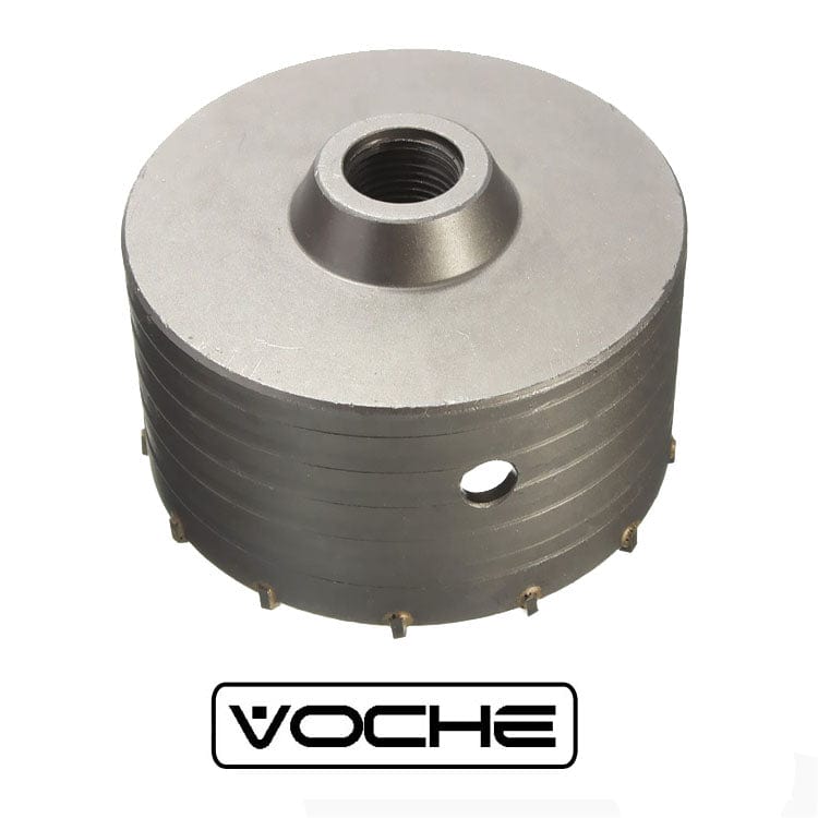 Voche Hole Drill Voche Core Drill Hole Cutter 110mm - Sds Arbor - Tungsten Carbide Tipped (TCT) - Heavy Duty