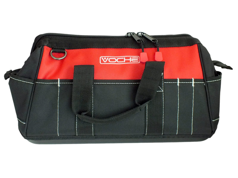 Voche Tool Bag Voche 16" Wide Opening 21 Pocket Tool Bag with Rigid Base and Shoulder Strap