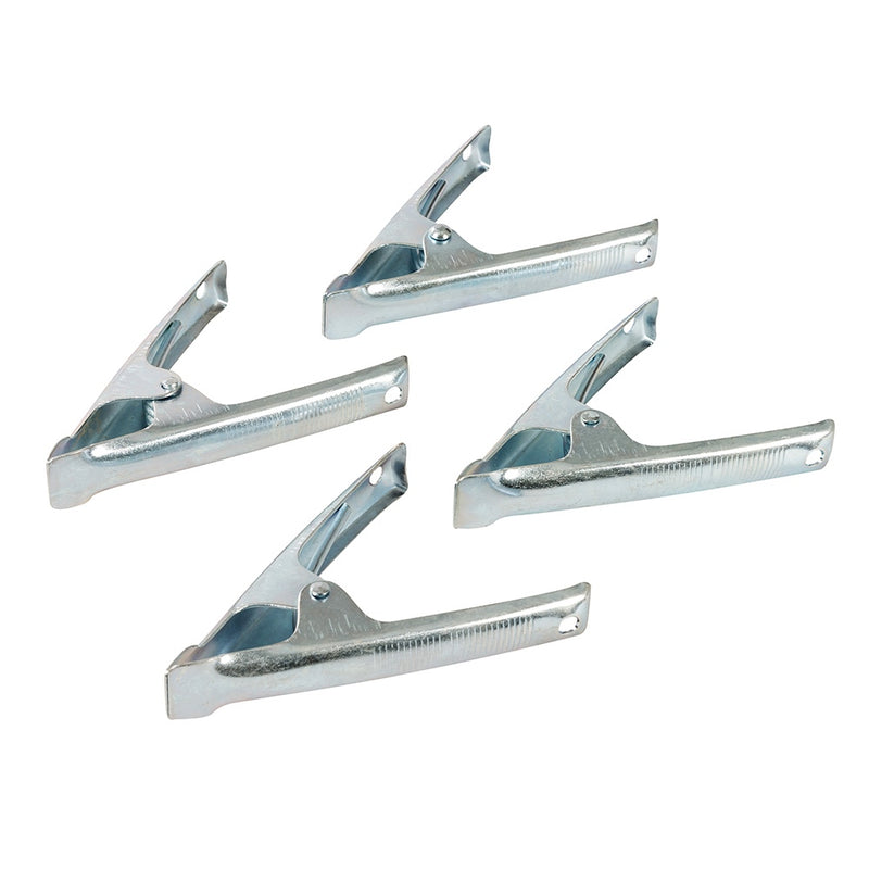 Silverline 50Mm Stall Clips 4Pk 878971