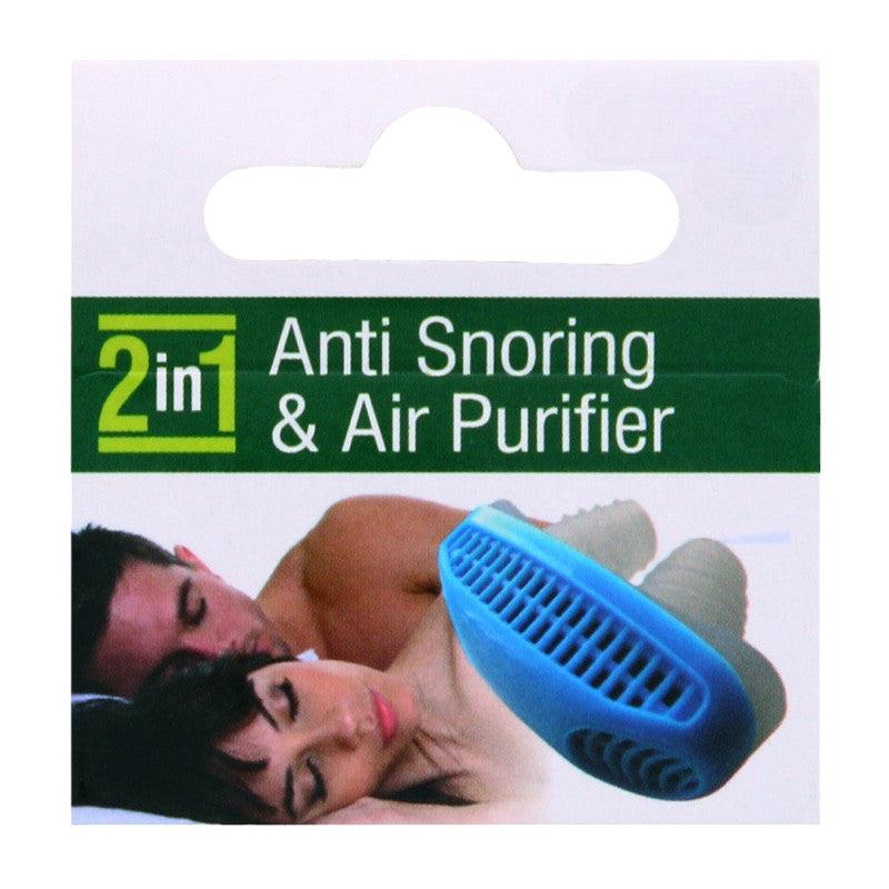 2-in-1 Anti Snoring Device and Air Purifier | Sleep Aid Reduces Nasal Congestion - tooltime.co.uk