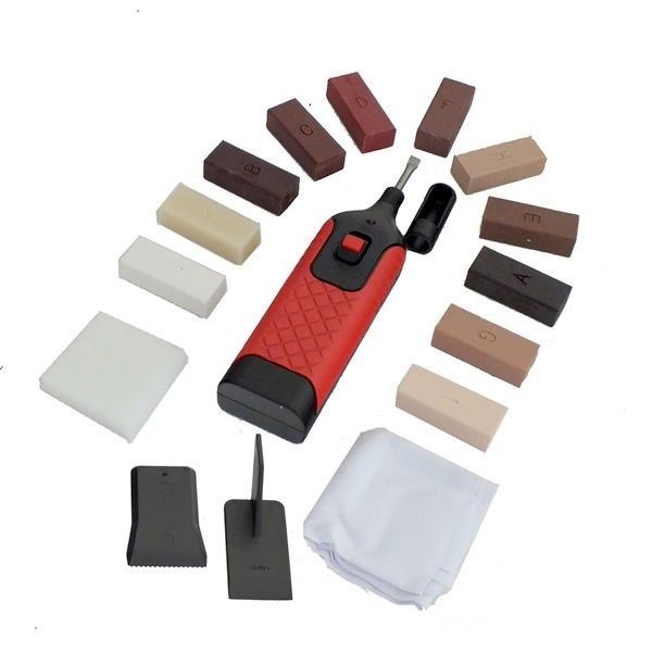 AMTECH LAMINATE FLOOR & WORKTOP REPAIR KIT FOR CHIPS SCRATCHES 3 YEAR WARRANTY - tooltime.co.uk