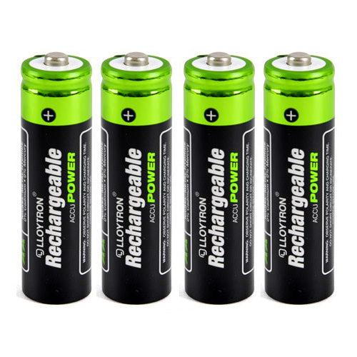 Battery Charger Rechargeable Batteries - Compact Portable Plug In 8 AAA AA Nimh - tooltime.co.uk