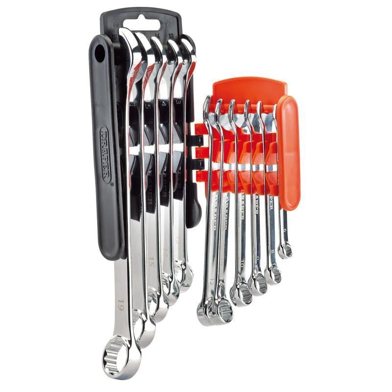 Draper Draper 11Pc Hi-Torq® Metric Crv Combination Spanner Wrench Set 6Mm-19Mm 66093