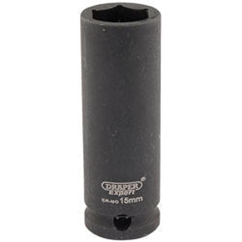 Draper Draper Expert Hi-Torq 6 Point Deep Impact Socket, 3/8" Sq. Dr., 15Mm Dr-06888