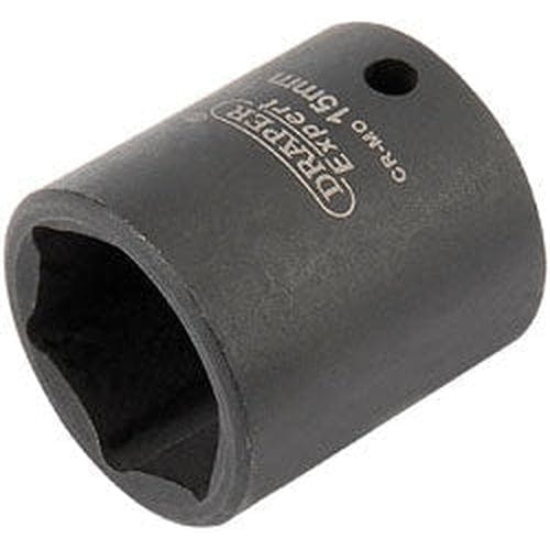 Draper Draper Expert Hi-Torq 6 Point Impact Socket, 1/4" Sq. Dr., 15Mm Dr-05062